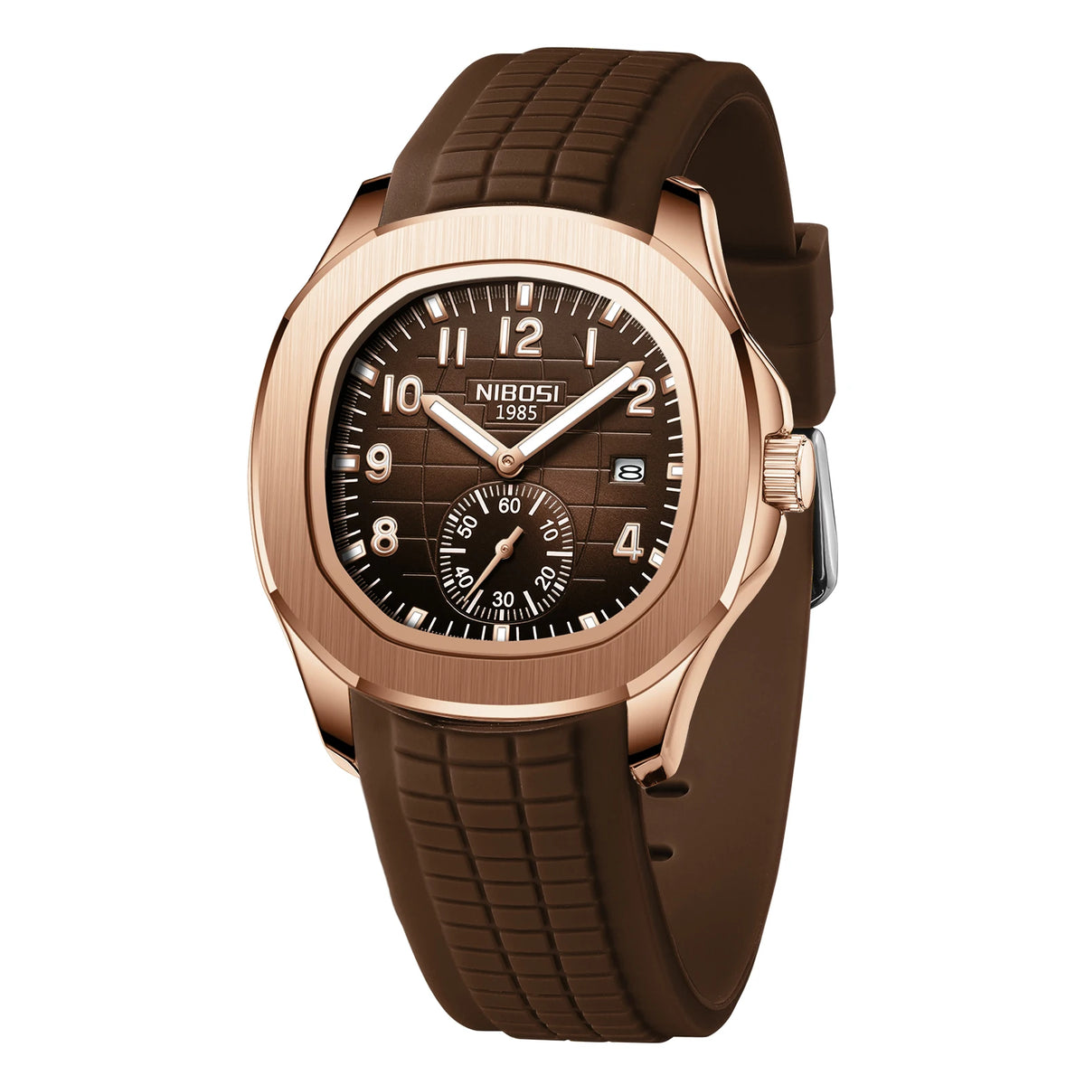 Men's Sport Watch – Black Dial & Black Strap