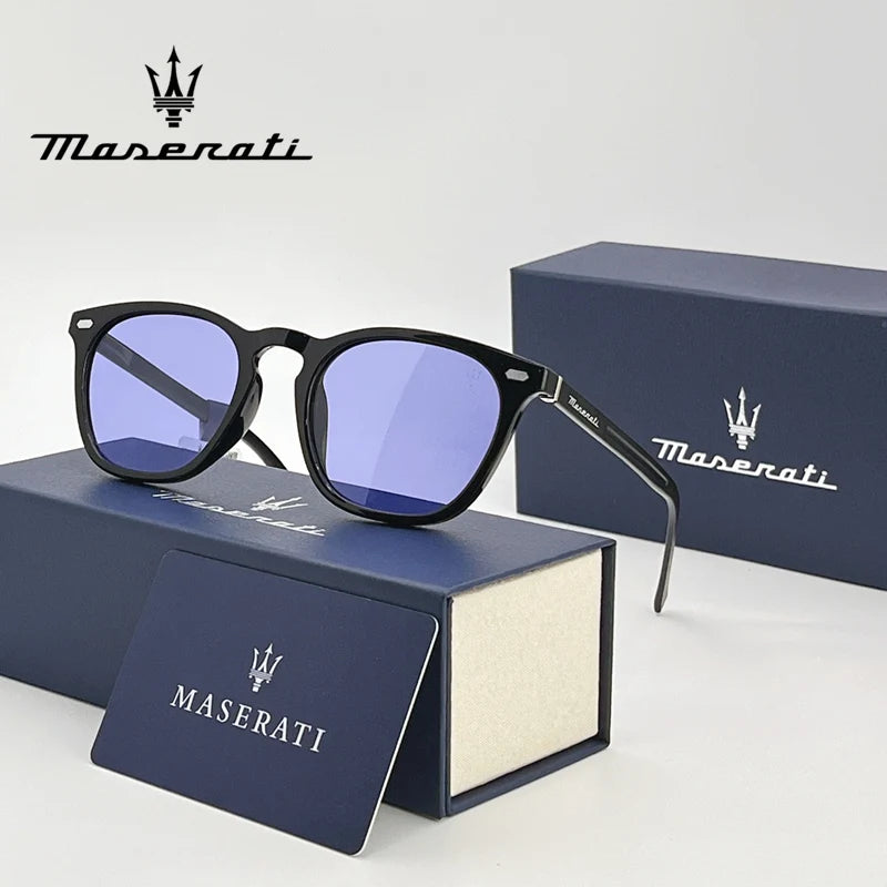 Men's Square Sunglasses – Black Frame & Classic Design
