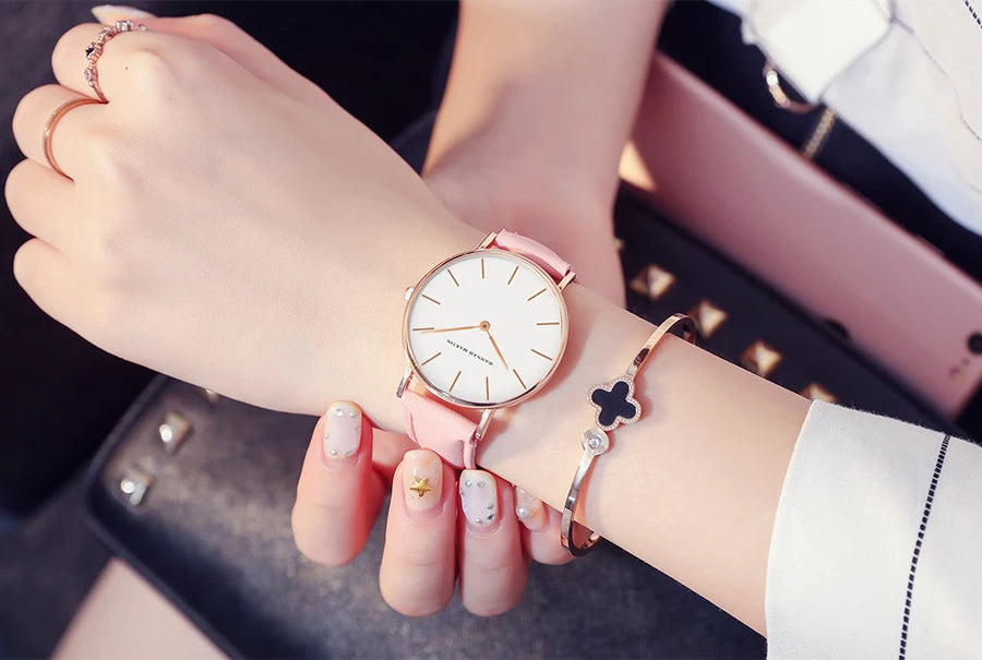 HANNAH MARTIN Brand Japan Quartz Movement Men Waterproof Wrist Watches Fashion Luxury Ultra Thin Nylon Creative Ladies Watches