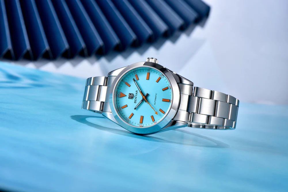 Men's Watch – Stainless Steel Bracelet & Classic Dial