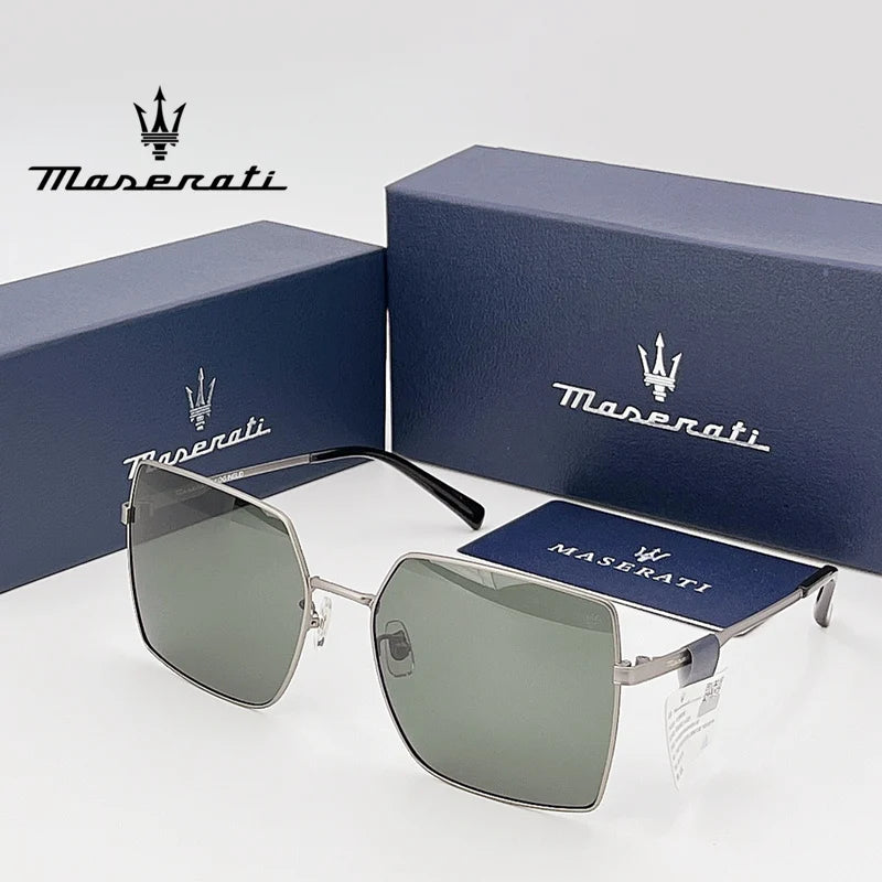 MASERATI Car High End UV400 Polarized Glasses For Ghibli Mc20 Mcpura Quattroporte Levante Grecale GT GranCabrio Drive Sunglasses