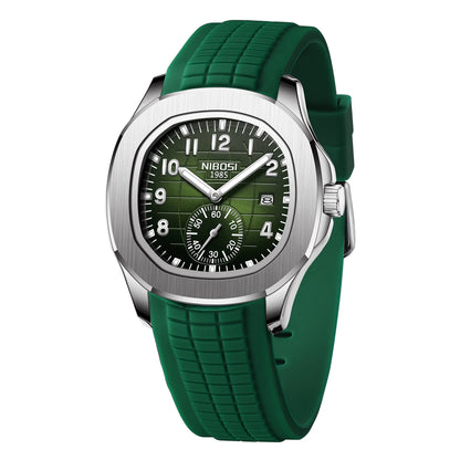 Men's Sport Watch – Black Dial & Black Strap