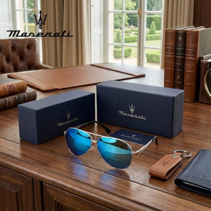 MASERATI Car High End UV400 Polarized Glasses For Ghibli Mc20 Mcpura Quattroporte Levante Grecale GT GranCabrio Drive Sunglasses