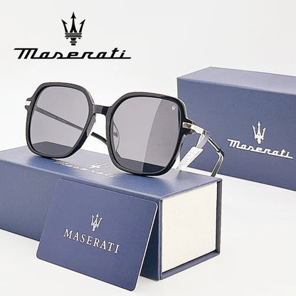 Men's Square Sunglasses – Black Frame & Classic Design