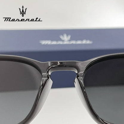 Men's Square Sunglasses – Black Frame & Classic Design