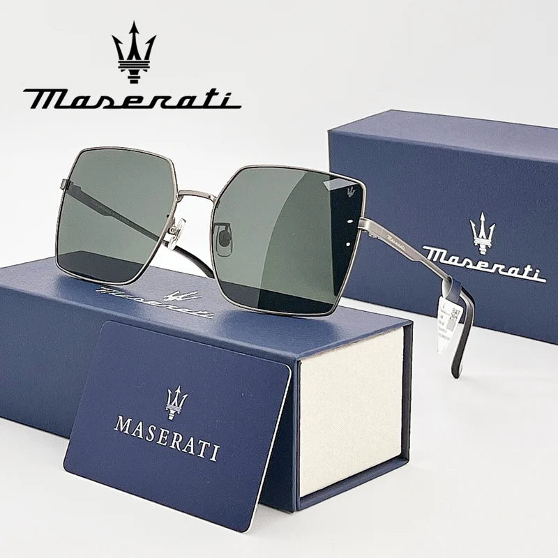 MASERATI Car High End UV400 Polarized Glasses For Ghibli Mc20 Mcpura Quattroporte Levante Grecale GT GranCabrio Drive Sunglasses
