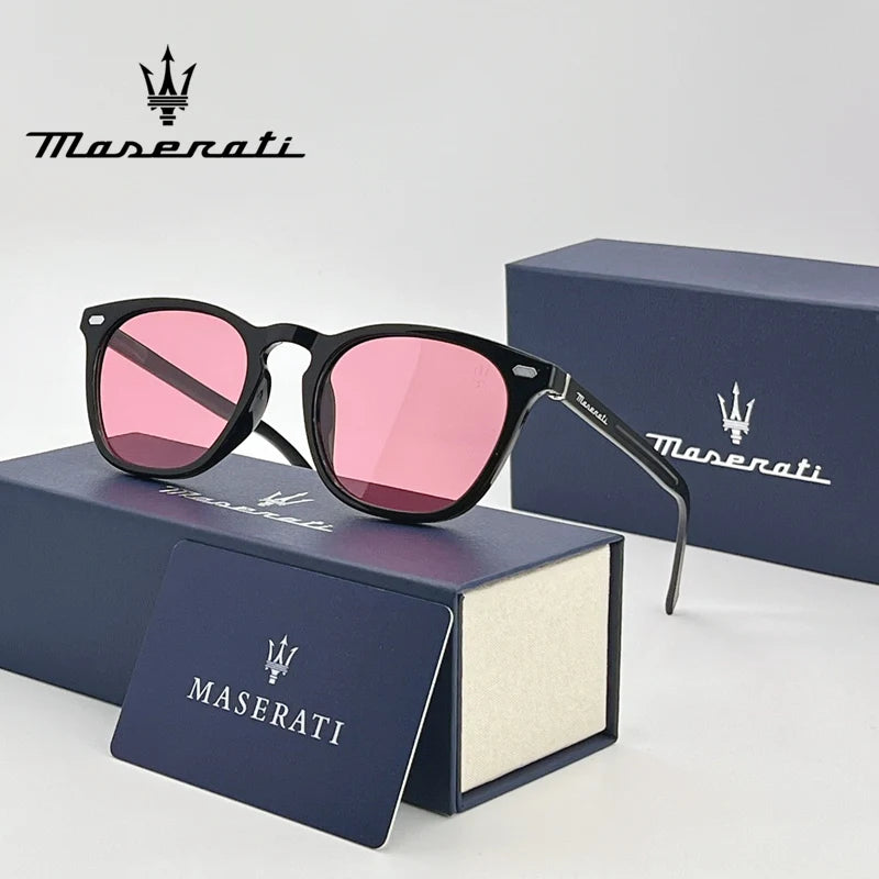 Men's Square Sunglasses – Black Frame & Classic Design