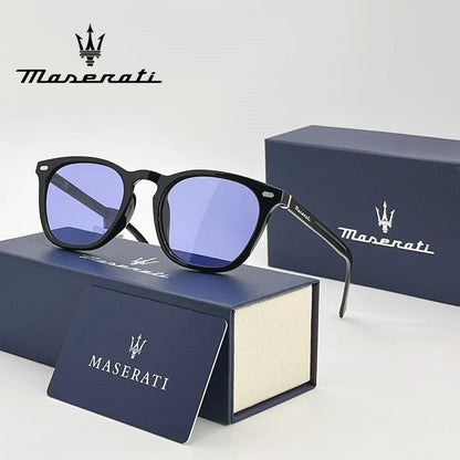 Men's Square Sunglasses – Black Frame & Classic Design