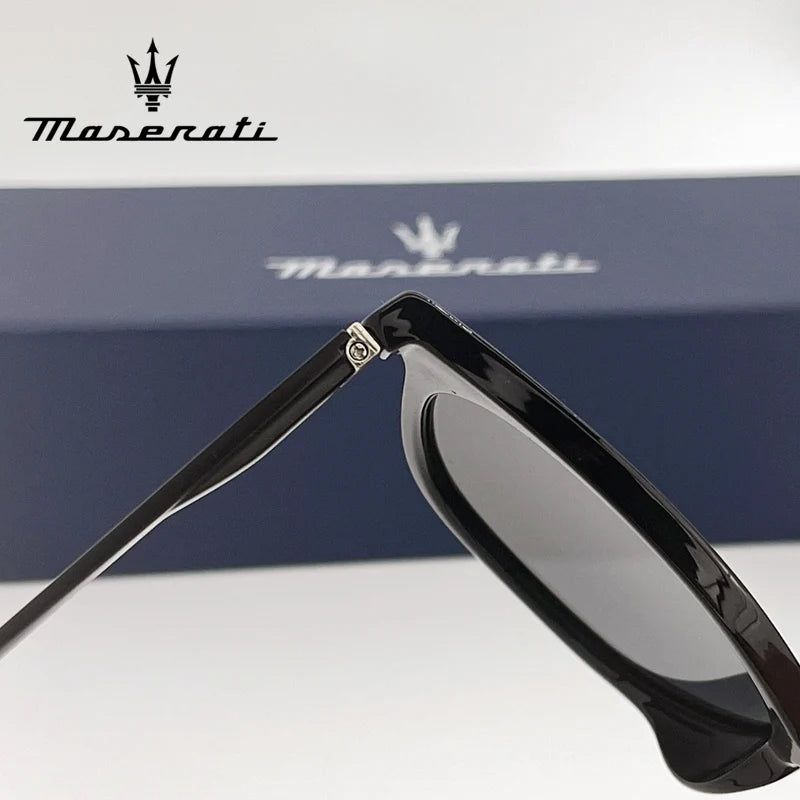 Men's Square Sunglasses – Black Frame & Classic Design