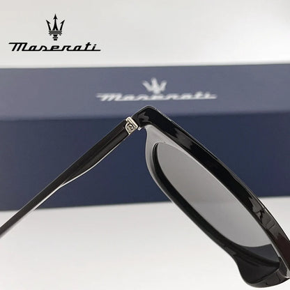Men's Square Sunglasses – Black Frame & Classic Design