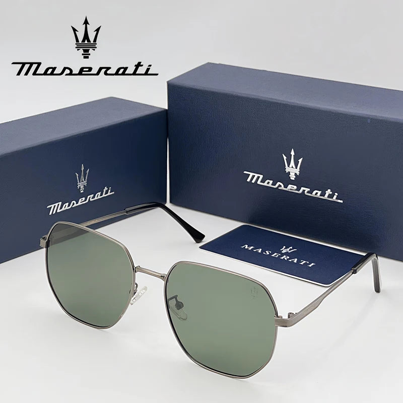 Men's Square Sunglasses – Black Frame & Classic Design
