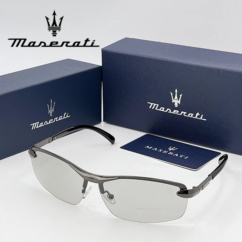 Men's Square Sunglasses – Black Frame & Classic Design