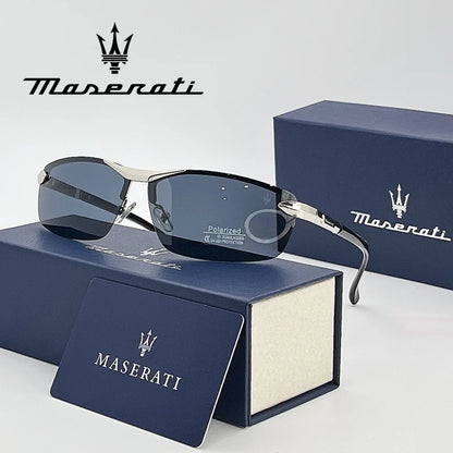 MASERATI Car High End UV400 Polarized Glasses For Ghibli Mc20 Mcpura Quattroporte Levante Grecale GT GranCabrio Drive Sunglasses
