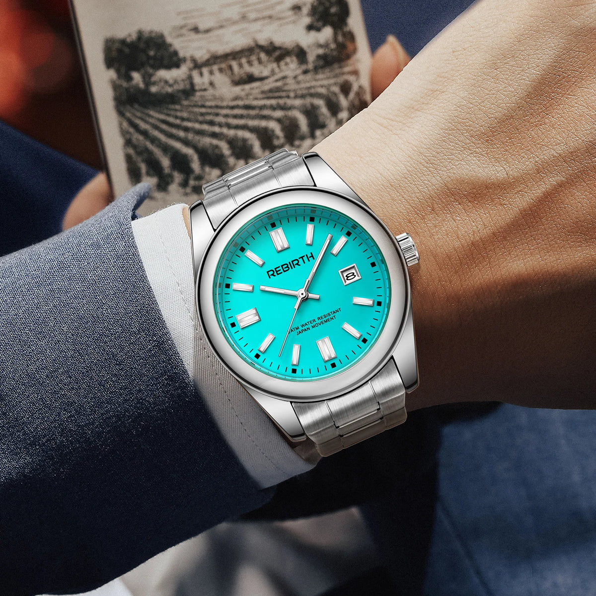 Business Elegant Casual Versatile Generous Quartz Watch Suitable for Daily Wear