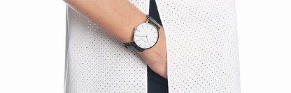 HANNAH MARTIN Brand Japan Quartz Movement Men Waterproof Wrist Watches Fashion Luxury Ultra Thin Nylon Creative Ladies Watches
