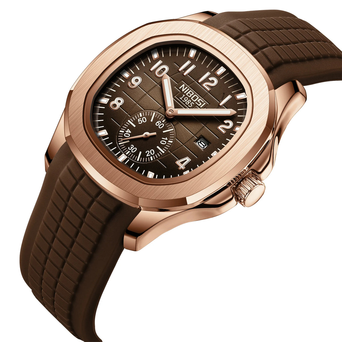 Men's Sport Watch – Black Dial & Black Strap