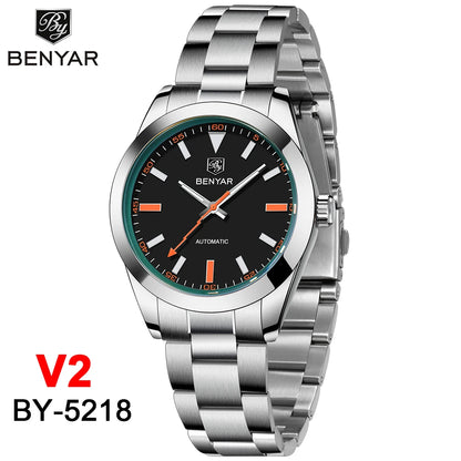 Men's Watch – Stainless Steel Bracelet & Classic Dial