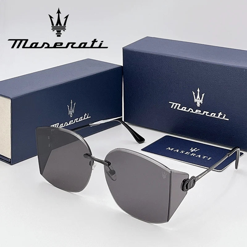 Men's Square Sunglasses – Black Frame & Classic Design