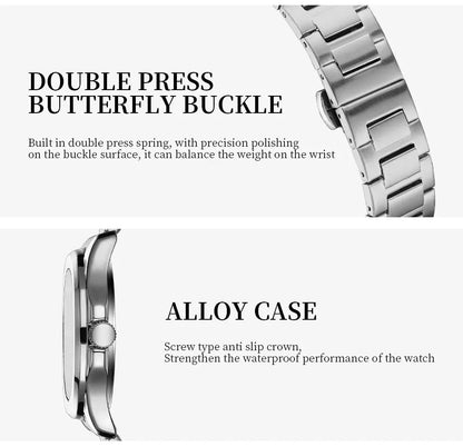 Men's Sport Watch – Black Dial & Black Strap