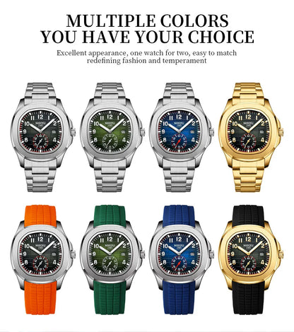 Men's Sport Watch – Black Dial & Black Strap