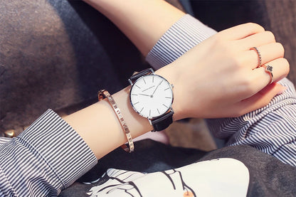 HANNAH MARTIN Brand Japan Quartz Movement Men Waterproof Wrist Watches Fashion Luxury Ultra Thin Nylon Creative Ladies Watches