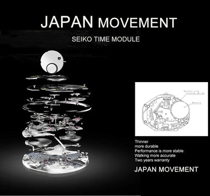HANNAH MARTIN Brand Japan Quartz Movement Men Waterproof Wrist Watches Fashion Luxury Ultra Thin Nylon Creative Ladies Watches
