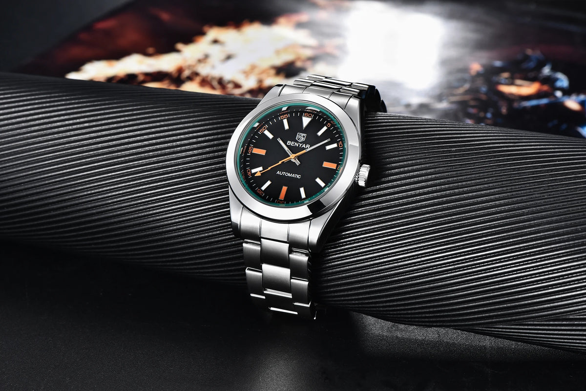 Men's Watch – Stainless Steel Bracelet & Classic Dial