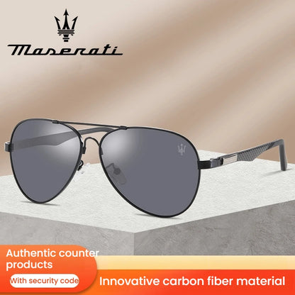 Men's Square Sunglasses – Black Frame & Classic Design