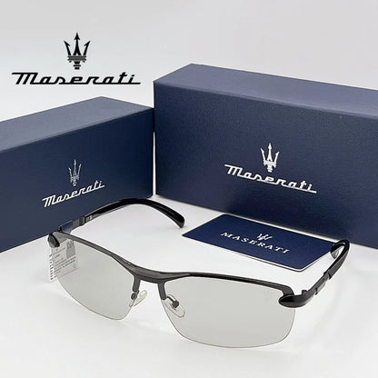 Men's Square Sunglasses – Black Frame & Classic Design