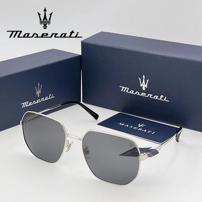 Men's Square Sunglasses – Black Frame & Classic Design