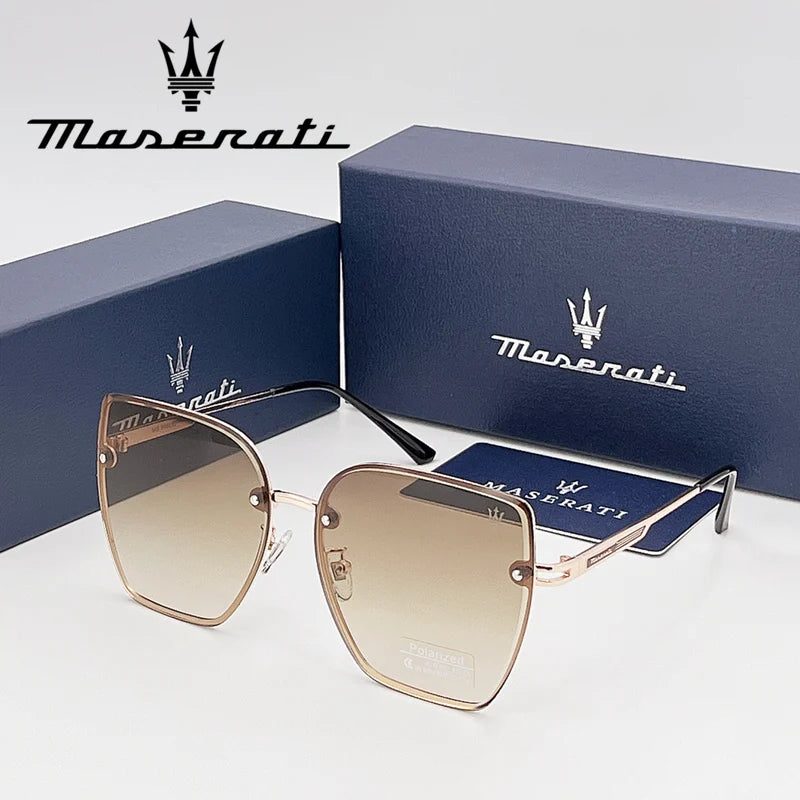 MASERATI Car High End UV400 Polarized Glasses For Ghibli Mc20 Mcpura Quattroporte Levante Grecale GT GranCabrio Drive Sunglasses