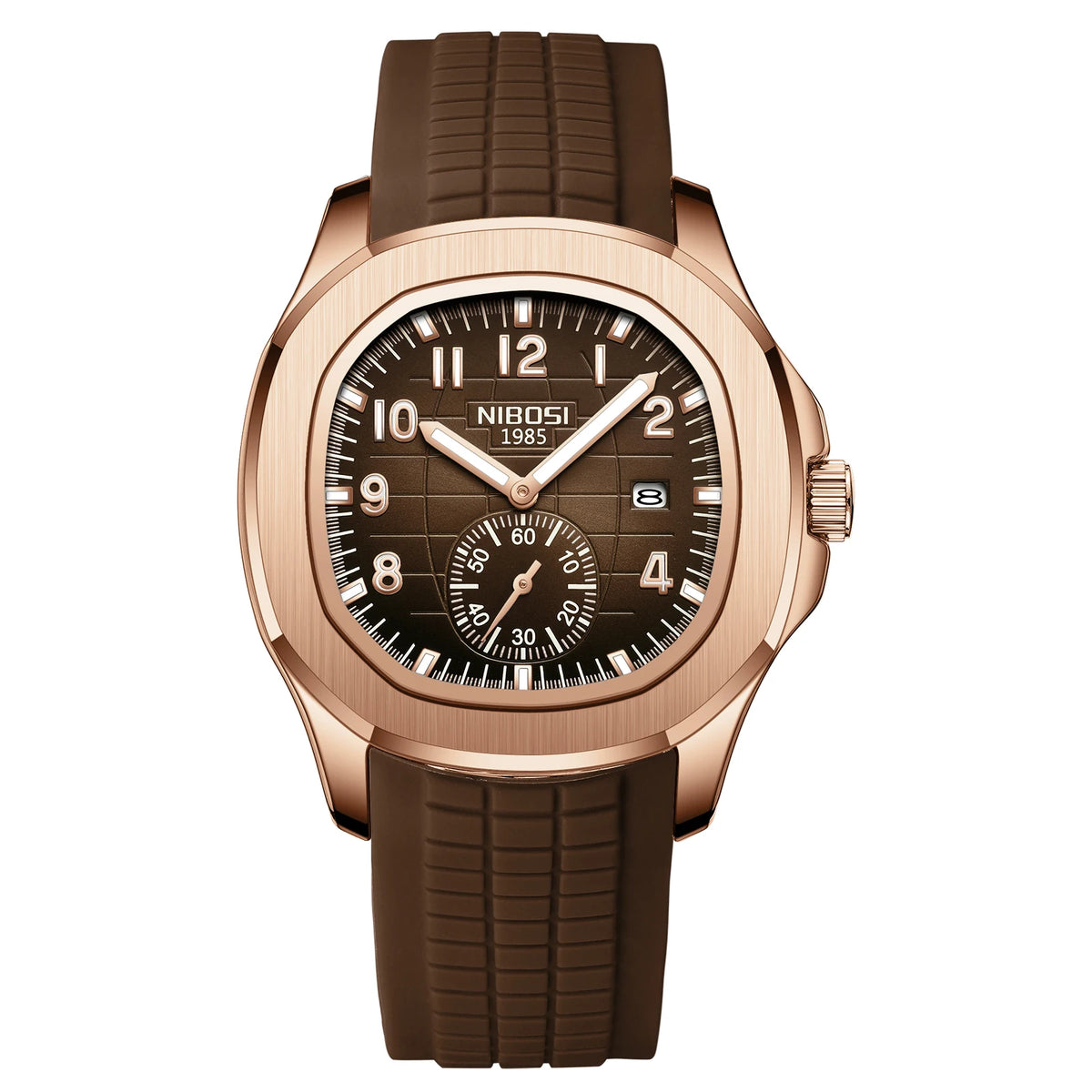 Men's Sport Watch – Black Dial & Black Strap