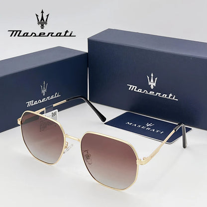 Men's Square Sunglasses – Black Frame & Classic Design